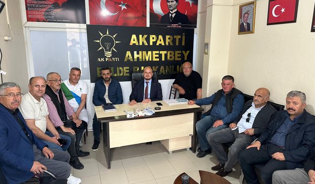 Ahmetbey’de İstişare Toplantısı Düzenlendi