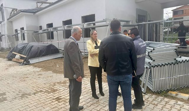 Yeni Sağlık Tesisi İnşaatı Yerinde İncelendi