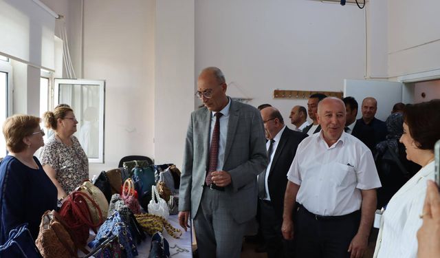 Vize’de Halk Eğitim Yıl Sonu Sergisi Büyük İlgi Gördü