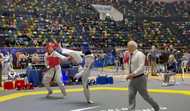 Türkiye Ümitler Taekwondo Şampiyonası, Samsun'da yapıldı