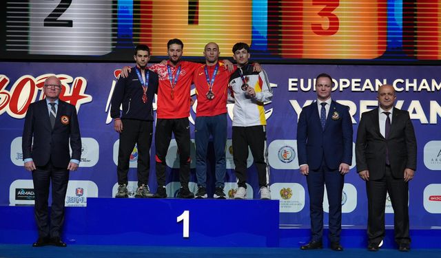 Avrupa Büyükler Karate Şampiyonası’nda millilerden 2 altın, 1 bronz madalya