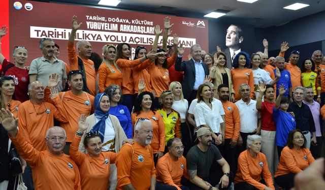 550 kilometrelik 'Tarihi Kilikya Yolu' yürüyüşe açıldı