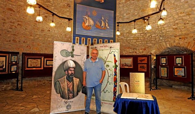 Piri Reis'in haritaları Çeşme'de ziyaretçi akınına uğradı