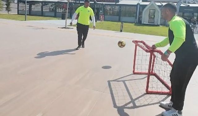 Büyükşehir Spor A.Ş.'den millet bahçesinde vatandaşları spora kaynaştıran uygulama