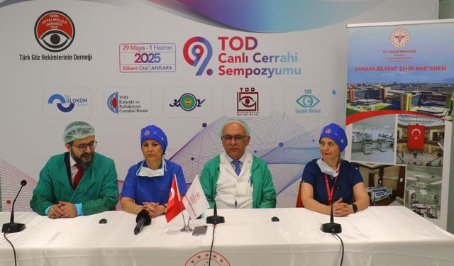 70 hastanın göz ameliyatı 42 ülkede canlı yayınlanacak