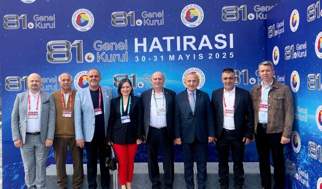 Manisa TSO heyeti TOBB Genel Kuruluna katıldı