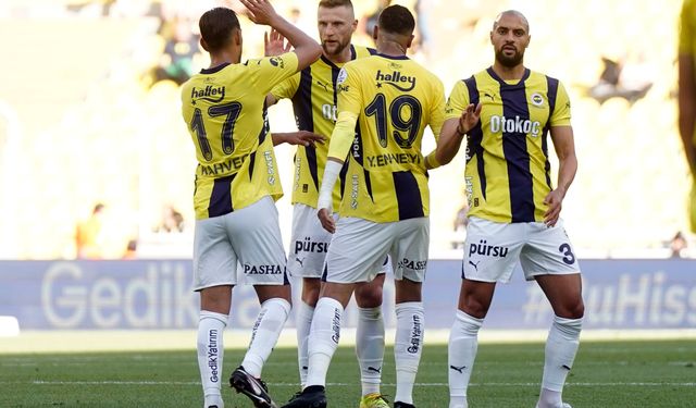Fenerbahçe, evinde kazanarak sezonu bitirdi