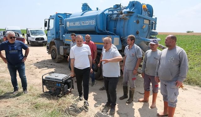 Başkan Bulut, İsale Hattı Çalışmalarını Yerinde İnceledi