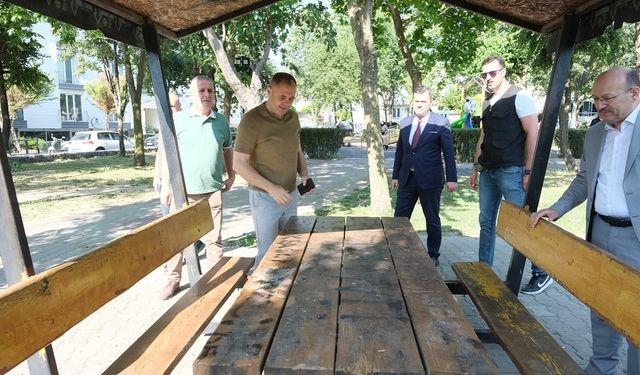 Temel Reis Parkı Yenileniyor