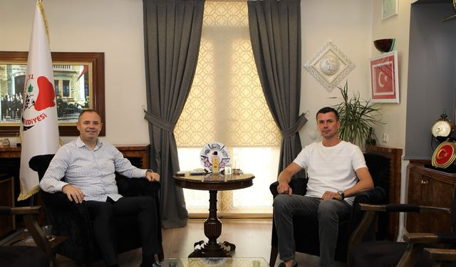 Ömer Topuz’dan Başkan Bulut’a Ziyaret