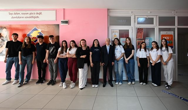 Vali Turan’dan Final Akademi Anadolu Lisesi’ne Ziyaret