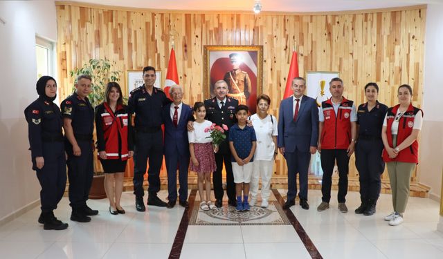 İl Müdürü Özbaş’tan Jandarma’ya Anlamlı Ziyaret