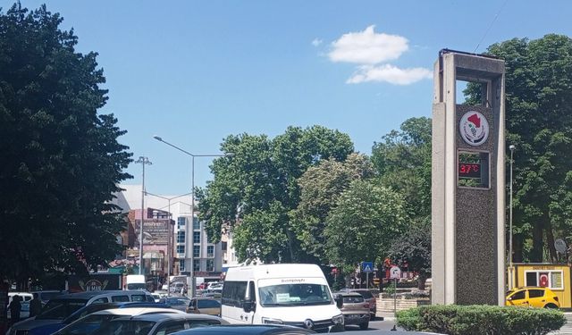 Kırklareli’nde Termometreler 37 Dereceyi Gördü