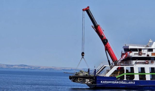 Kıbrıs Barış Harekatı'na katılan tank Saros Körfezi'nde batırıldı
