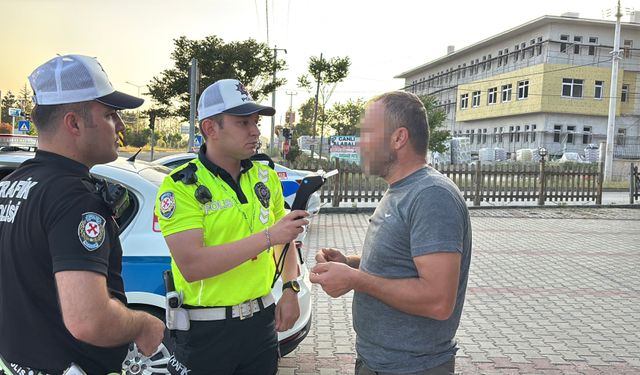 Bayram trafiğinde hem alkollü hem de ehliyetsiz sürücüye 50 bin TL ceza