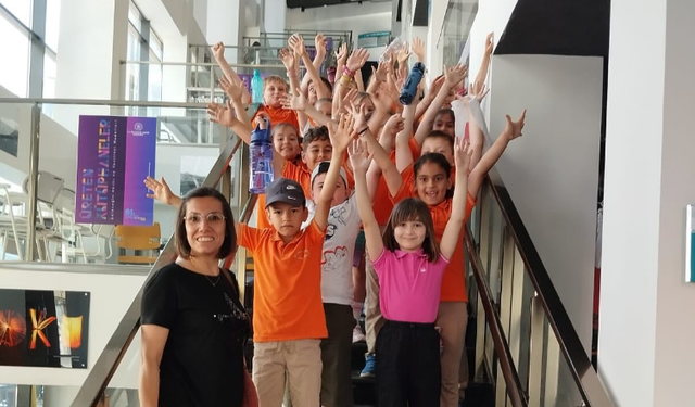 Ziya Gökalp İlkokulu Öğrencilerinden Kütüphane Ziyareti