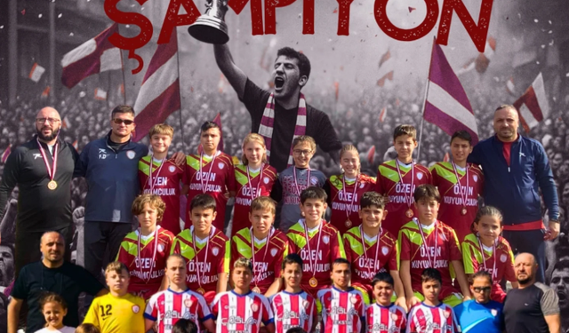 U-12’de Göz Kamaştıran Şampiyonluk