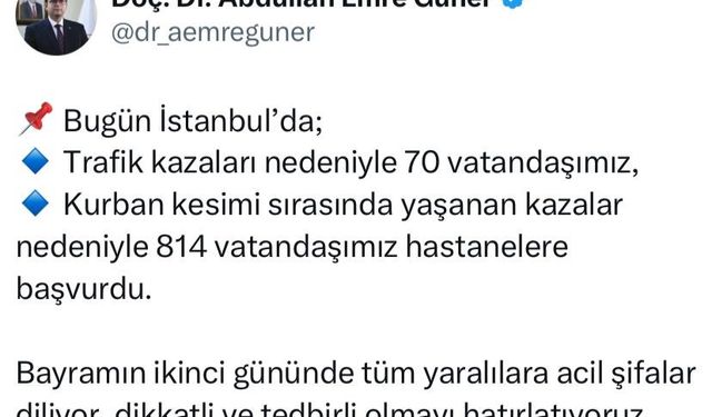 İstanbul'da bayramın ikinci günü bilançosu