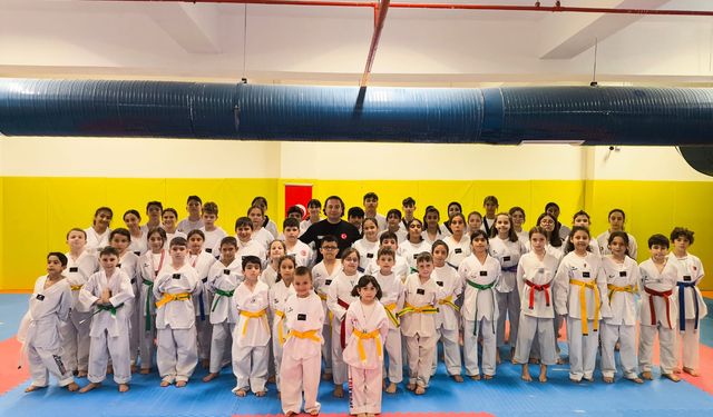 Taekwondo Spor Dalında Kuşak Terfi Heyecanı