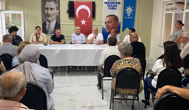 Sarıçam, Pehlivanköy Danışma Toplantısına Katıldı