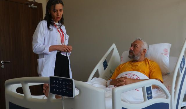 Yara tedavisiyle ayağının kesilmesinden kurtuldu