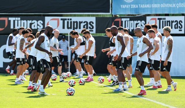 Beşiktaş, Shakhtar Donetsk maçının hazırlıklarına devam etti