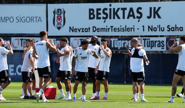 Beşiktaş, Shakhtar Donetsk maçının hazırlıklarını tamamladı