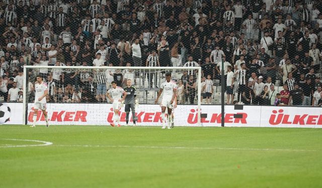 Beşiktaş ilk resmi maçında mağlup