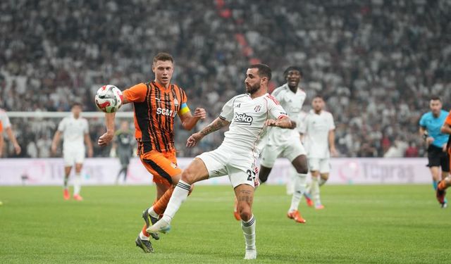 Beşiktaş, Shakhtar Donetsk karşısında tur peşinde