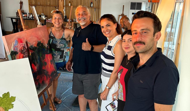 “Dessera’da Sanat Hasadı” Resim Çalıştayı Başladı