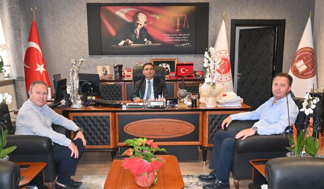 Kırklareli TSO Yönetiminden Başsavcı Taşkoparan’a Ziyareti
