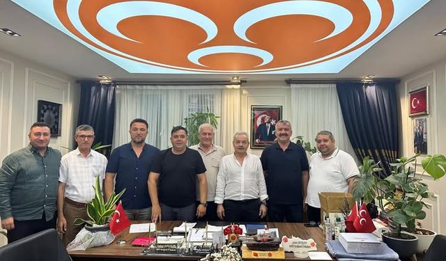 MHP İlçe Başkanları Toplantısı Yapıldı
