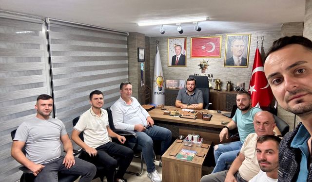 AK Parti Vize’de İstişare Toplantısı Yapıldı