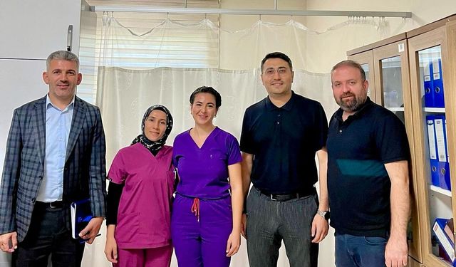 Uzm. Dr. Enes Güler’den Vize Devlet Hastanesi’ne Ziyaret