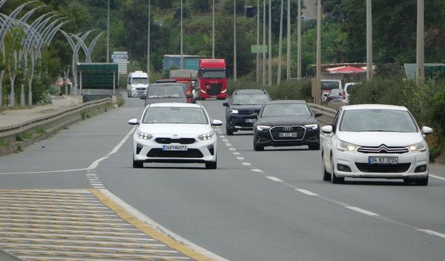 Yollara Karadeniz dokunuşu: Çay ve fındık asfaltla buluşuyor