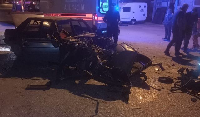 Karabük'te trafik kazası: 2 yaralı