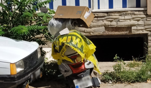 Motosiklet İçin İlginç Koruma Yöntemi