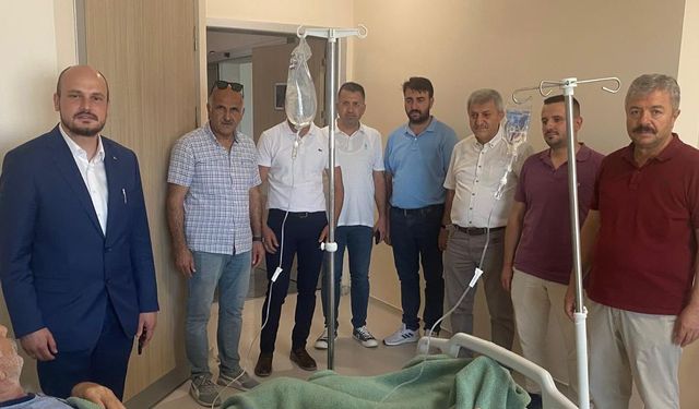 Lüleburgaz İlçe Teşkilatı’ndan Hastane Ziyareti