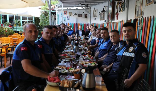 Başkan Bulut, Zabıta Personeliyle Buluştu