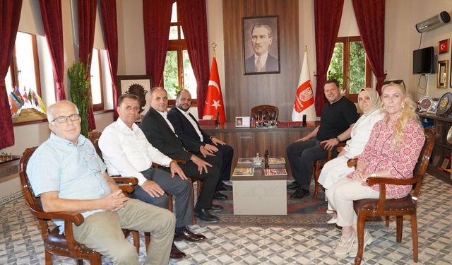 Başkan Talay, AK Parti Heyetini Ağırladı