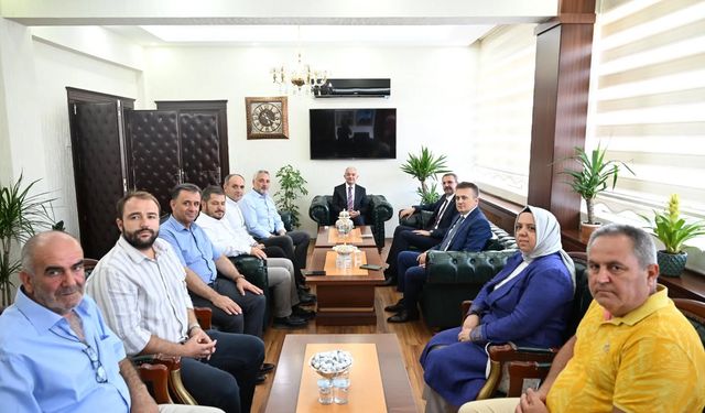 Vali Turan’dan Pınarhisar Kaymakamlığı’na Ziyaret