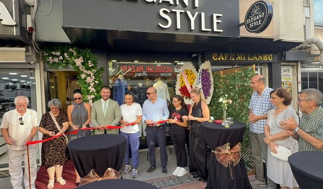 Babaeski’de Elegant Style Mağazası Açıldı