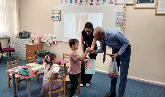 Müdür Akdemir’in Okul Ziyaretleri Sürüyor
