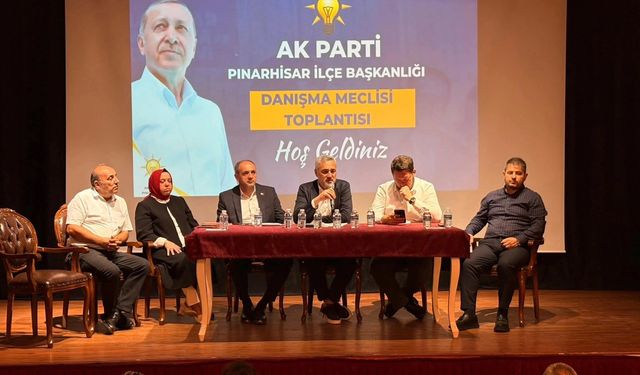 Sarıçam, Pınarhisar’da İlçe Danışma Meclisi Toplantısına Katıldı