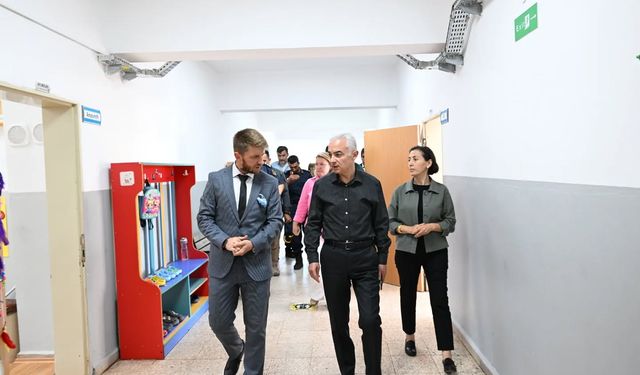 Vali Turan’dan Cevizköy Ortaokulu’na Ziyaret