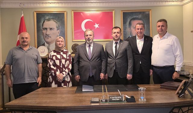 AK Parti Kırklareli Teşkilatı, Yaşar Baş’ı Ağırladı