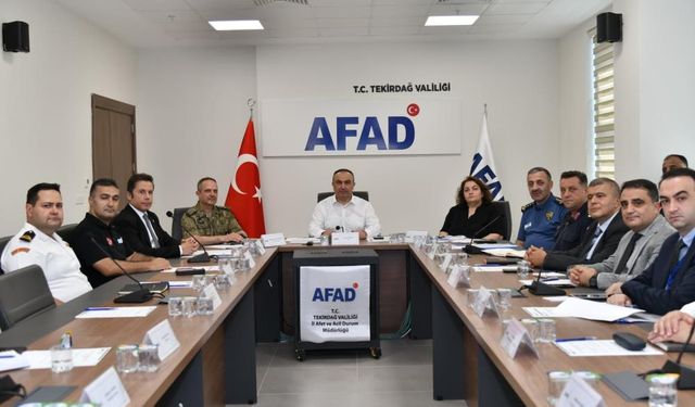 İstanbul-Adalar merkezli deprem tatbikatı için planlama toplantısı yapıldı