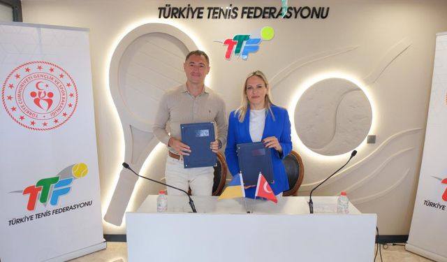 Türkiye ve Ukrayna Tenis Federasyonları arasında iş birliği protokolü imzalandı