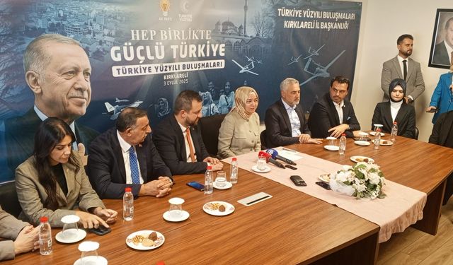 AK Parti’den Kırklareli’nde Türkiye Yüzyılı Buluşması