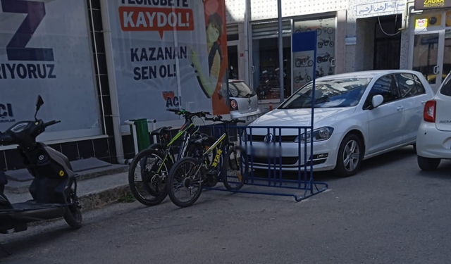 Kırklareli’nde Bispark Alanı Araç Tarafından İşgal Edildi
